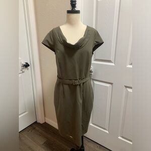 Calvin Klein women’s dress army green color